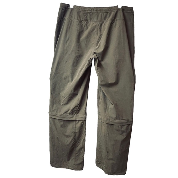 MOUNTAIN HARDWEAR Women's Yuma II Convertible Pant Olive Size 14 - Picture 2 of 4